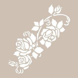 Szablon dpCraft Candence Kwiaty, 20cm